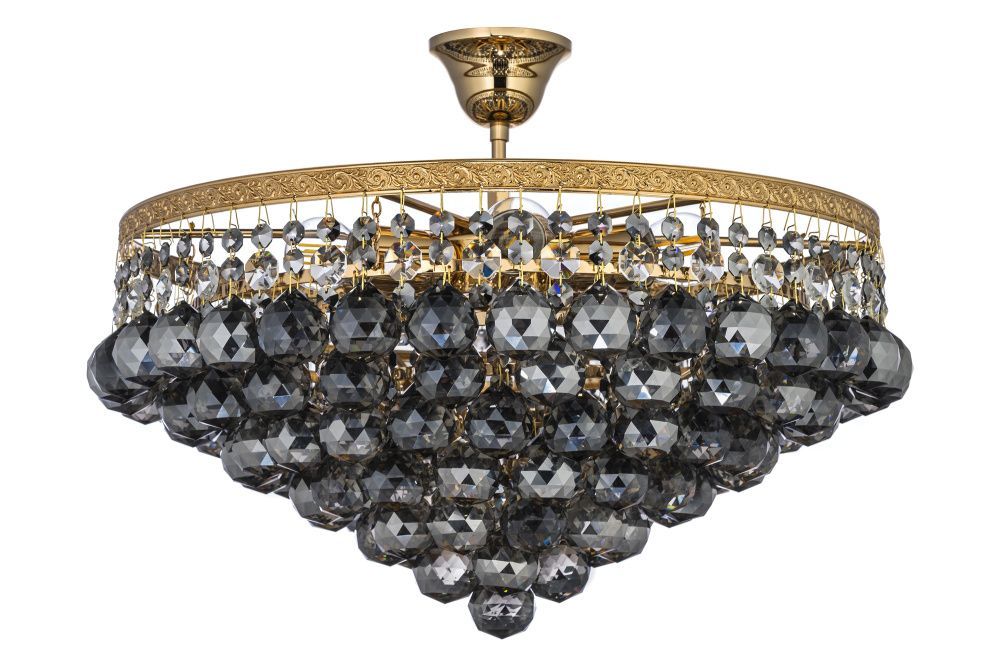 Люстра потолочная *46*37 см, 6*E27*60W, Arti Lampadari Castellana Gold Castellana E 1.3.46.603 G, золотой