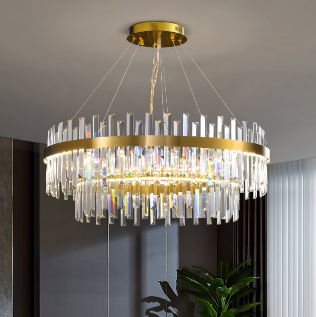 Светильник MD.6024 BRASS/ЛАТУНЬ  D400+600/H1200/1/LED/...W 4500K ASK2 DZN22-05