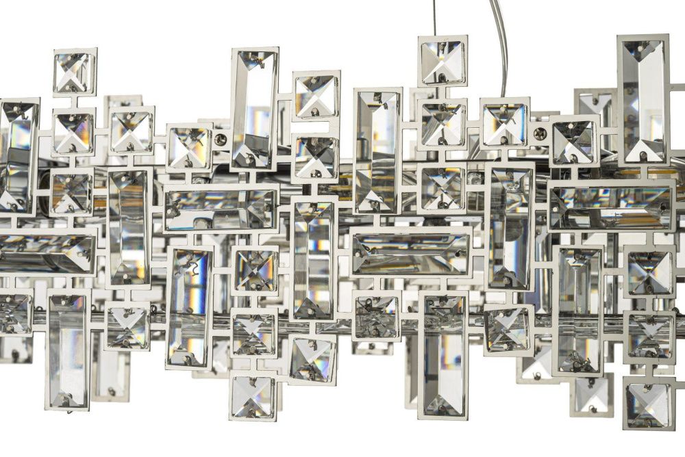 Подвесной светильник ** см, 12*E14*40W, Dio D`arte Erba Erba E 1.5.120x20.100 N, никель