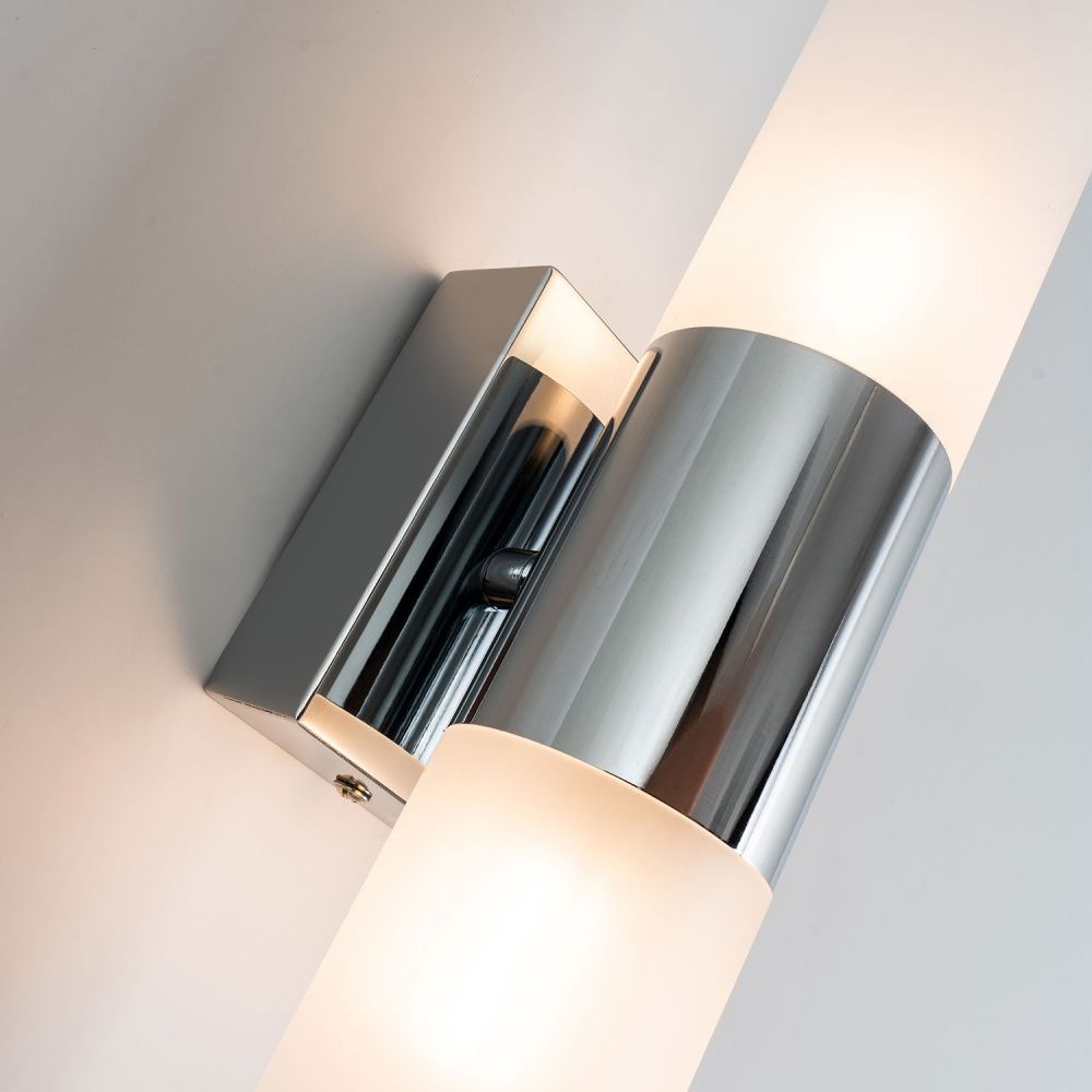 Настенный светильник 7x10x44см, G9, 2xG9Вт, , Modelux MS.1220.02 CR Хром