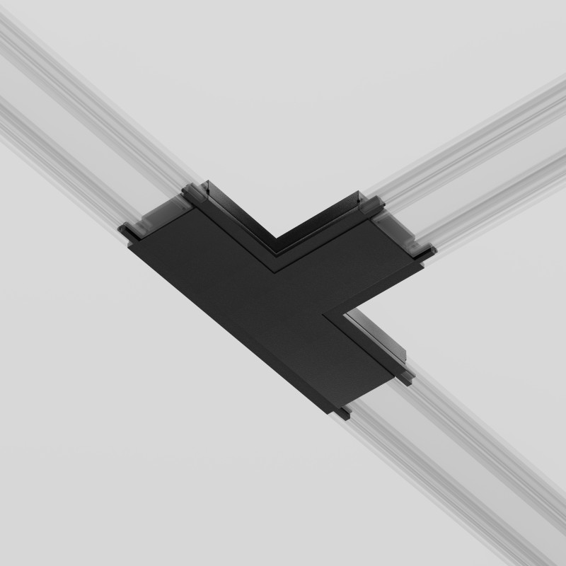 Комплектующие для накладной трековой системы Maytoni Technical Magnetic track system Radity TRA084CT-11B черный