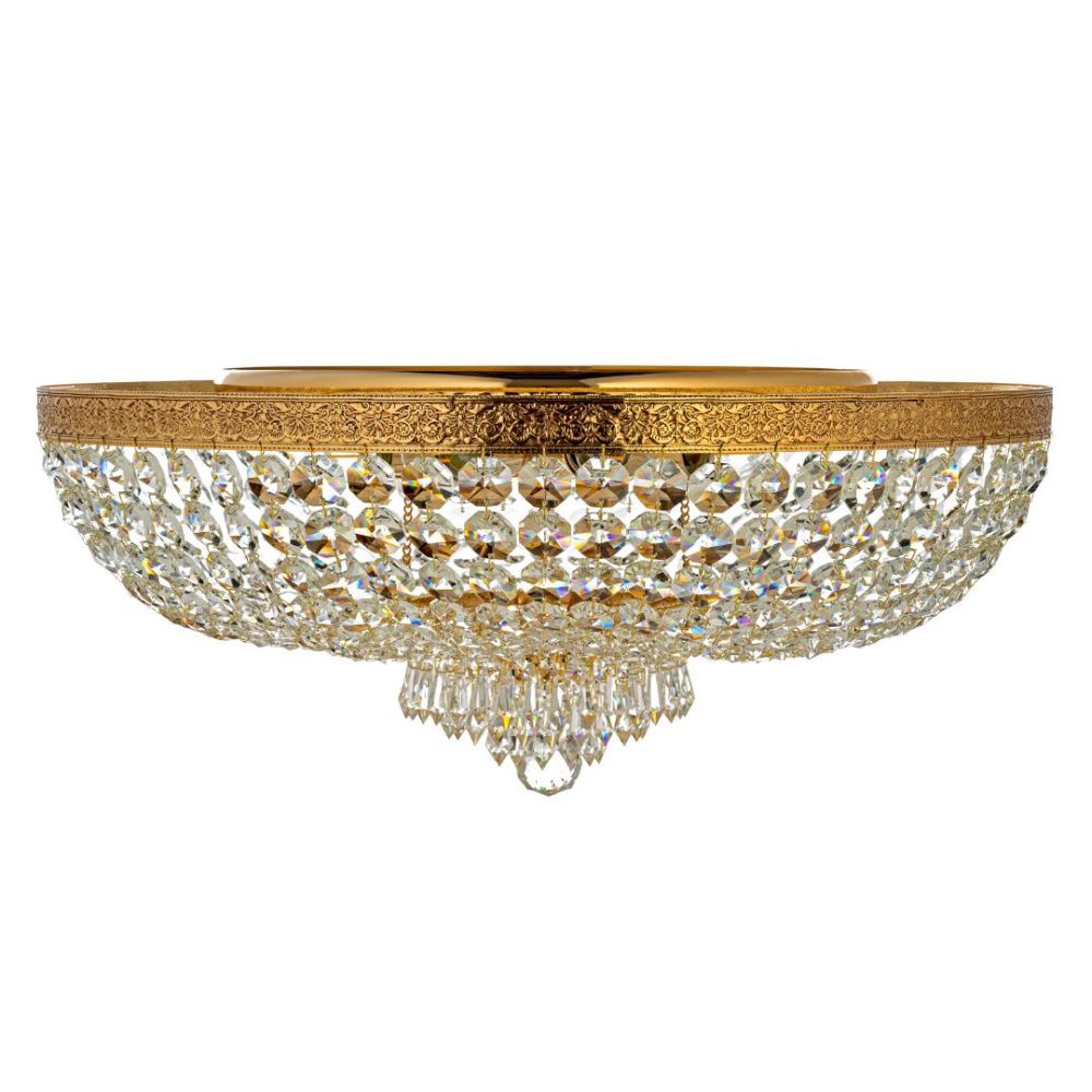 Светильник *60*35 см, 8*E27*60W, Arti Lampadari Santa Gold Santa E 1.2.60.600 G, Золото