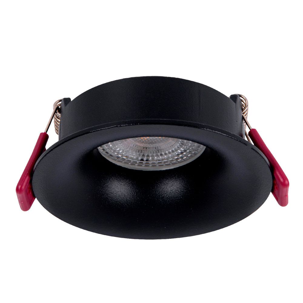Врезной светильник *1*GU10*35W, Favourite Lamppu 4712-1C, черный
