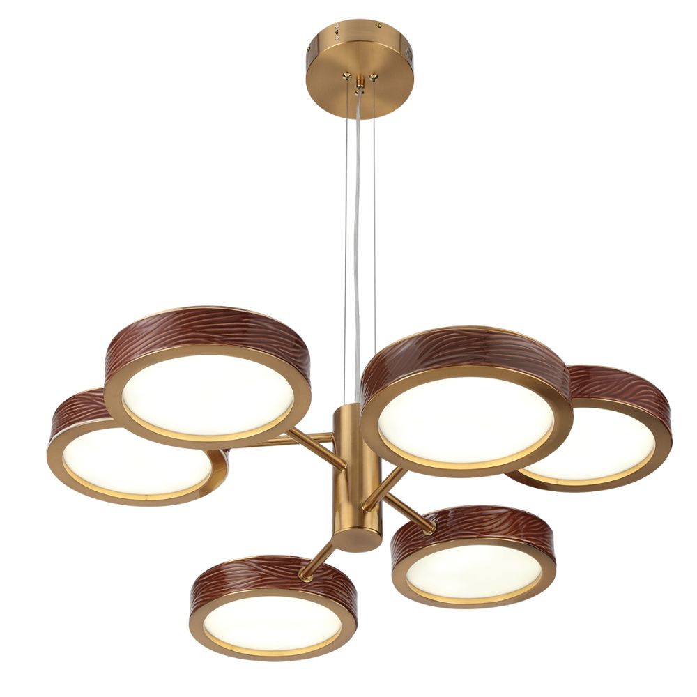 Светильник 76 см,99W, 2000-4000K, Odeon Light 5450/99LB, бронза