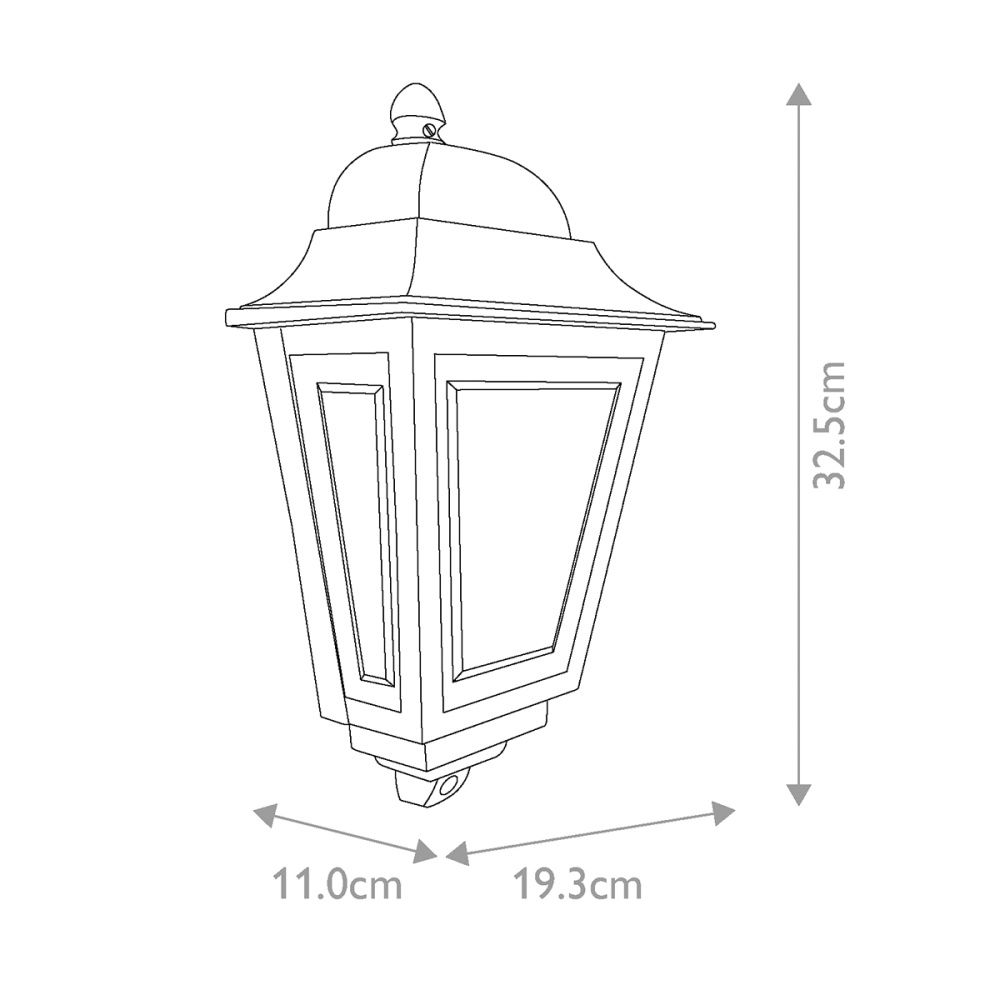 Настенный фонарь Elstead Lighting, Арт. DECO-LANE7-RED