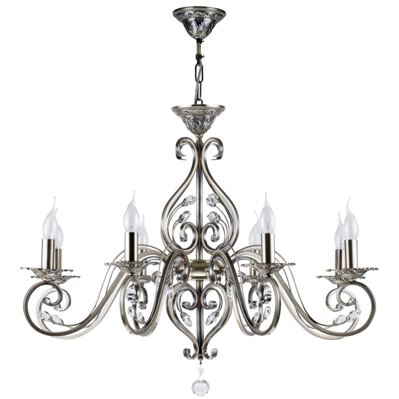 Люстра Maytoni  Leaves RC109-PL-08-R, диаметр 83 см, бронза