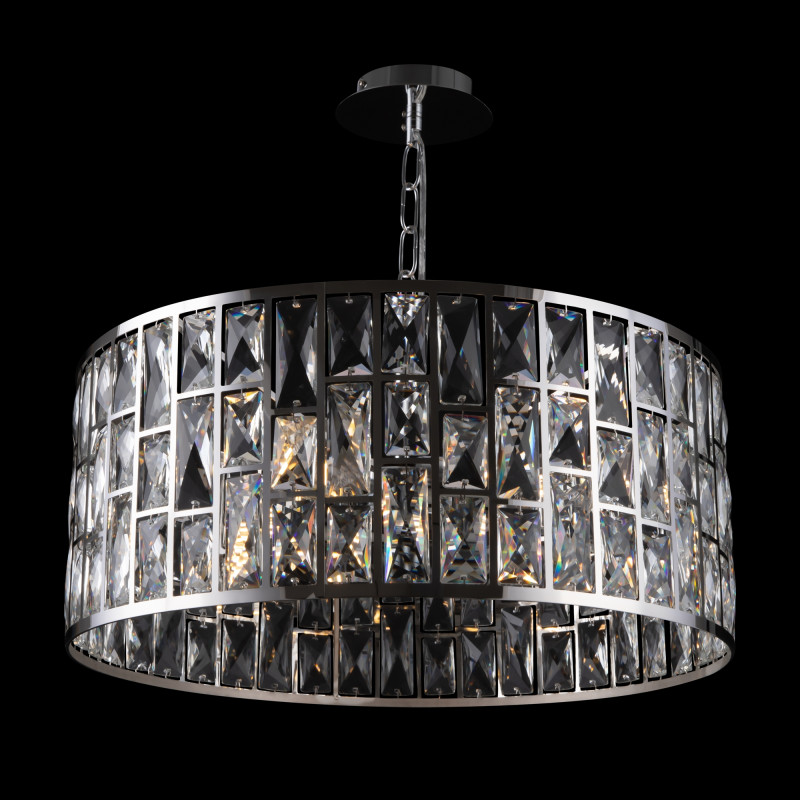 Светильник подвесной Maytoni Gelid MOD184-PL-04-CH, диаметр 50 см, хром