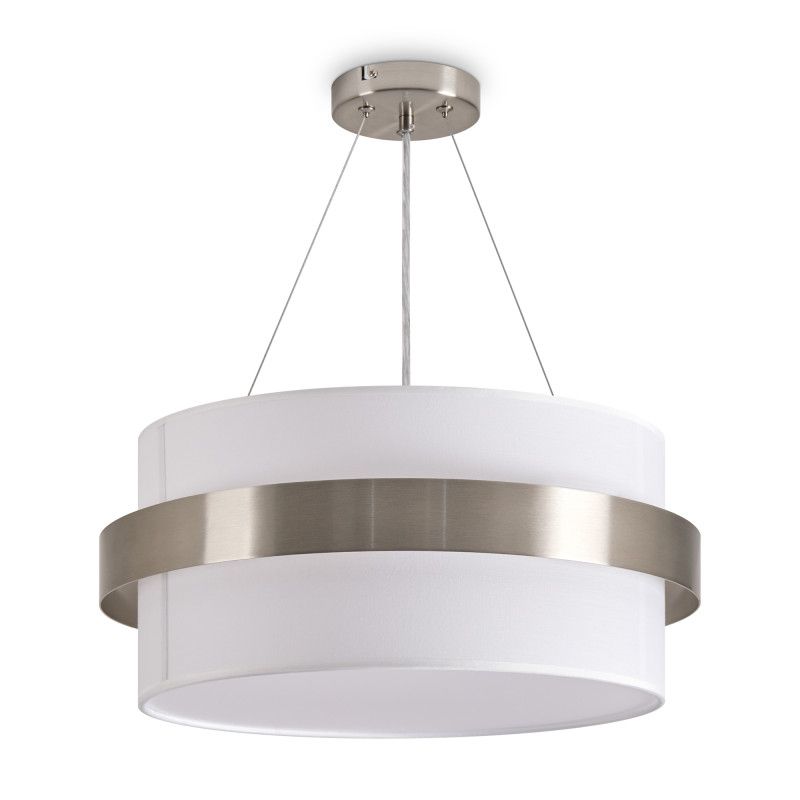 Подвесной светильник 45*45*114 см, 3*E14*40W, Freya Bride FR5367PL-03N, никель