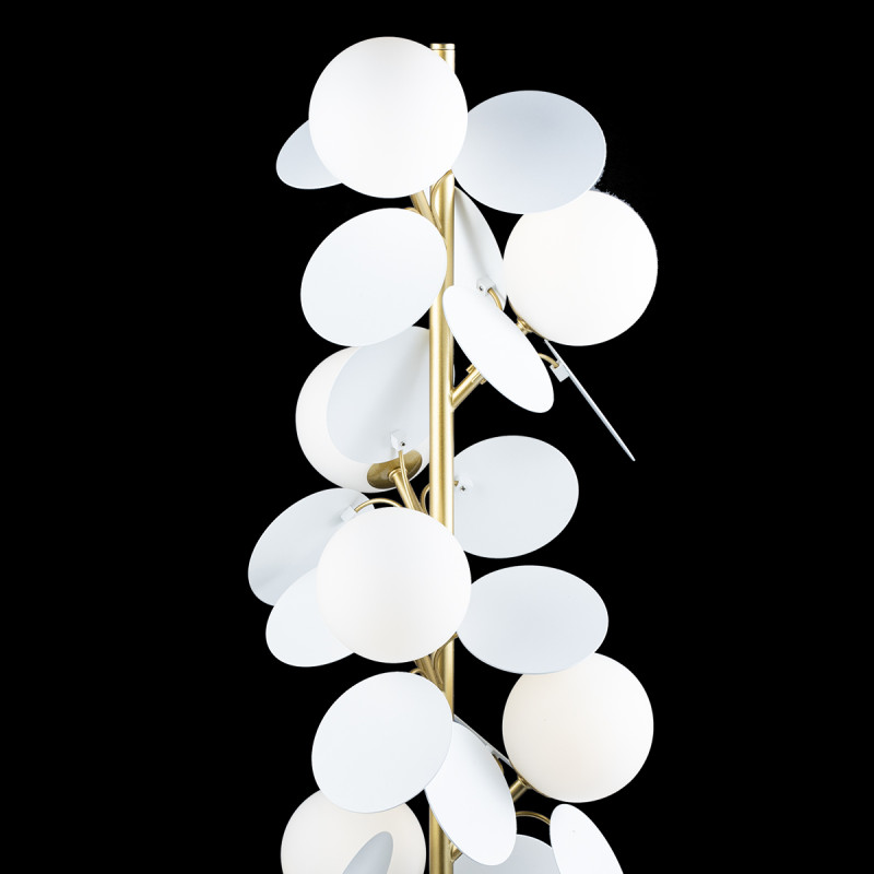 Торшер LOFT IT Matisse 10008F white, золото-белый