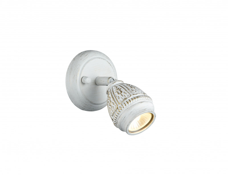 Бра Favourite Sorento 1585-1W, D125*W105*H150, белый с золотой патиной