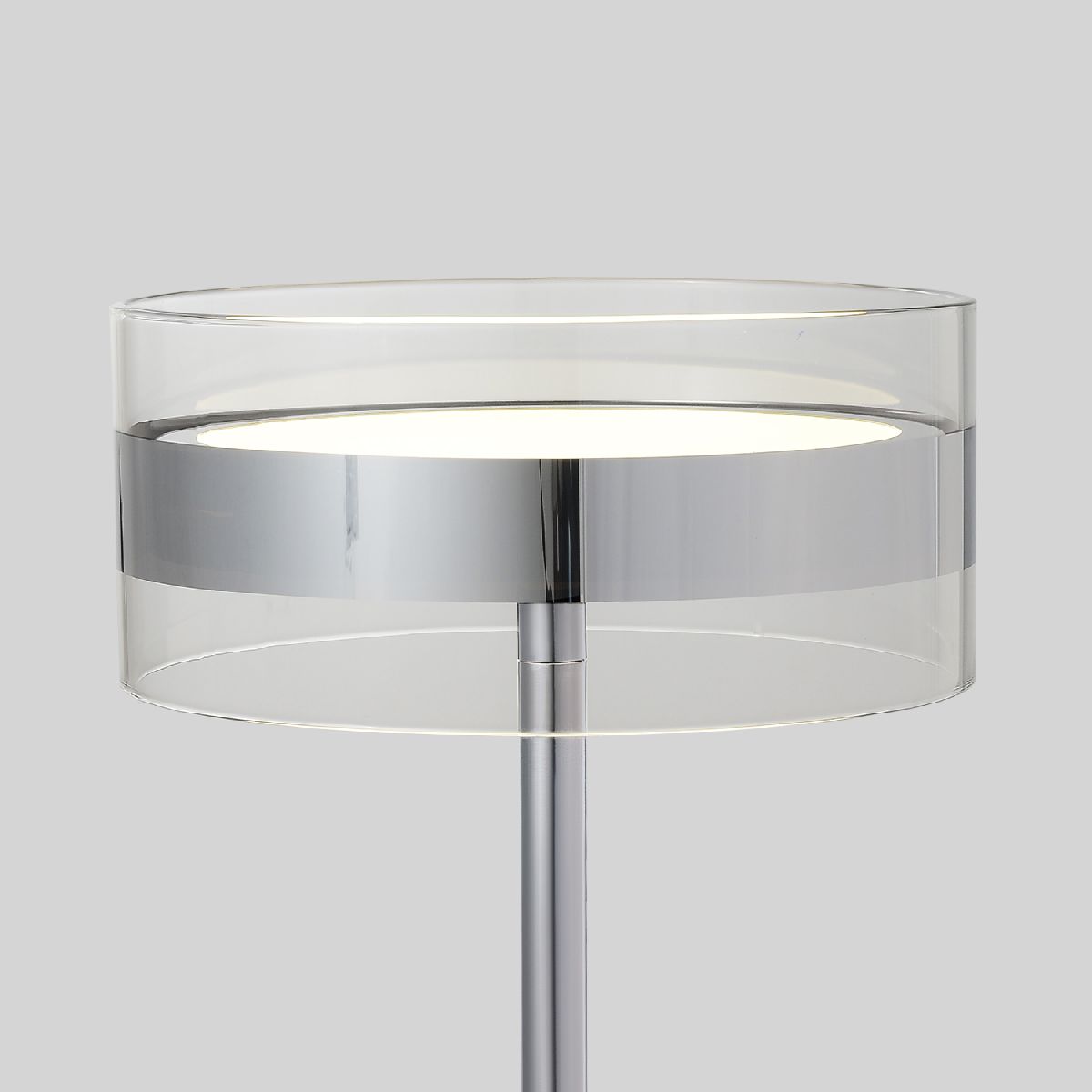 Настольная лампа 43 см, 10W, 4000K, Crystal Lux MYSELF LG10W LED, хром