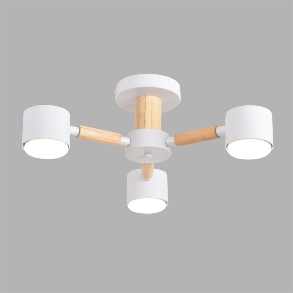 Люстра 47*15-15 см, 3*GX53 LED*7W, Lumion Venna LUM8306/3C, белый; бежевый