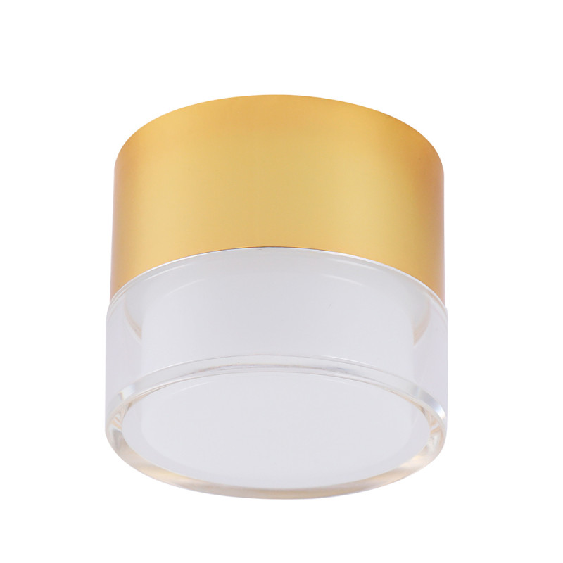 Светильник 8*6,5 см, LED*9W 4000K золото Crystal Lux CLT 139C80 GO 4000K