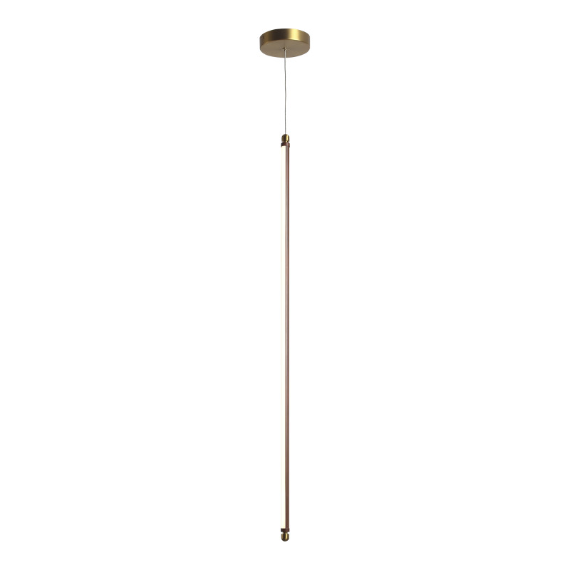Светильник подвесной BRICK 1*LED*12W 3000K ST LUCE SL6225.303.01 латунь