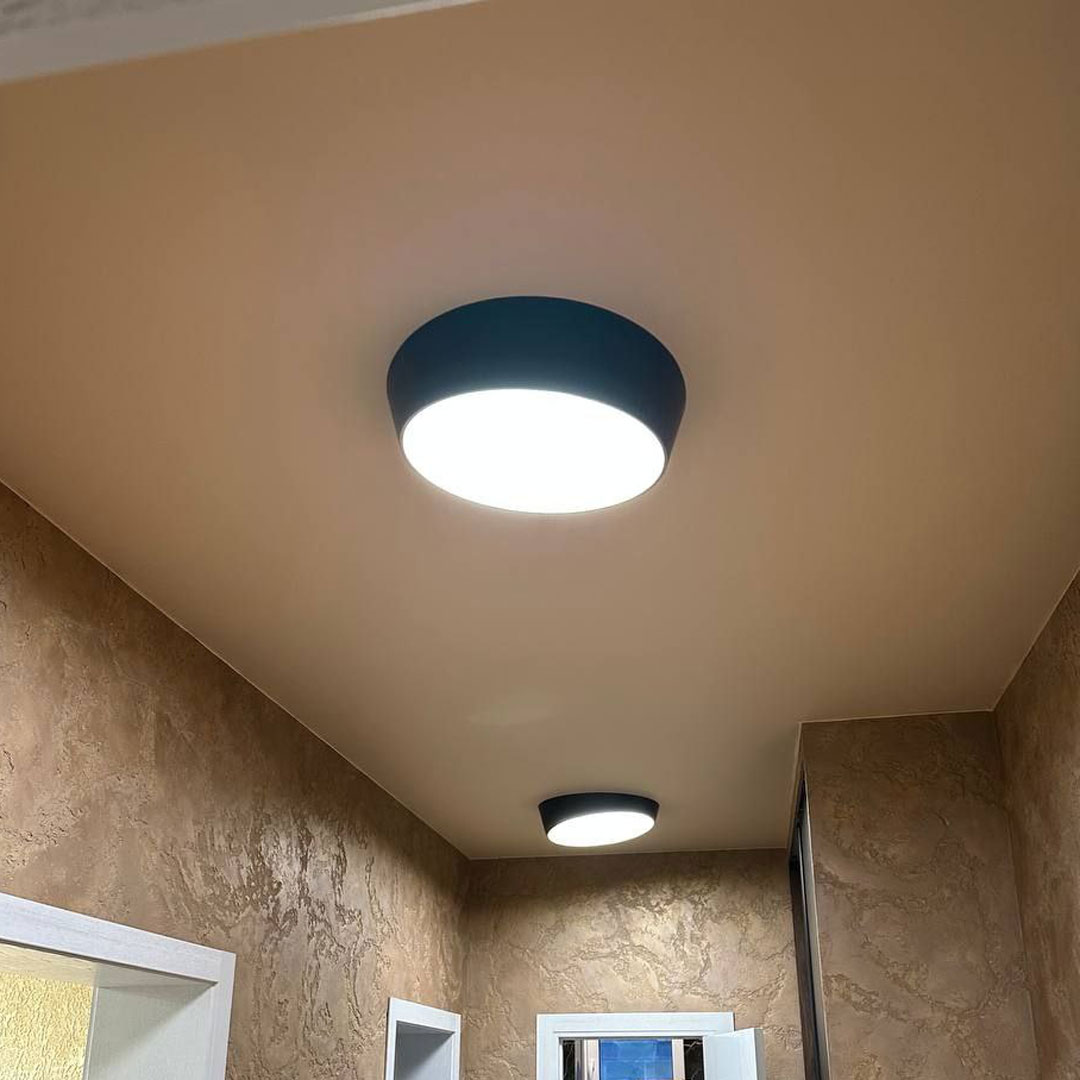 Светильник 50 см, 36W, 4000K Loft It (Light for You) Coin 10199 Black, черный