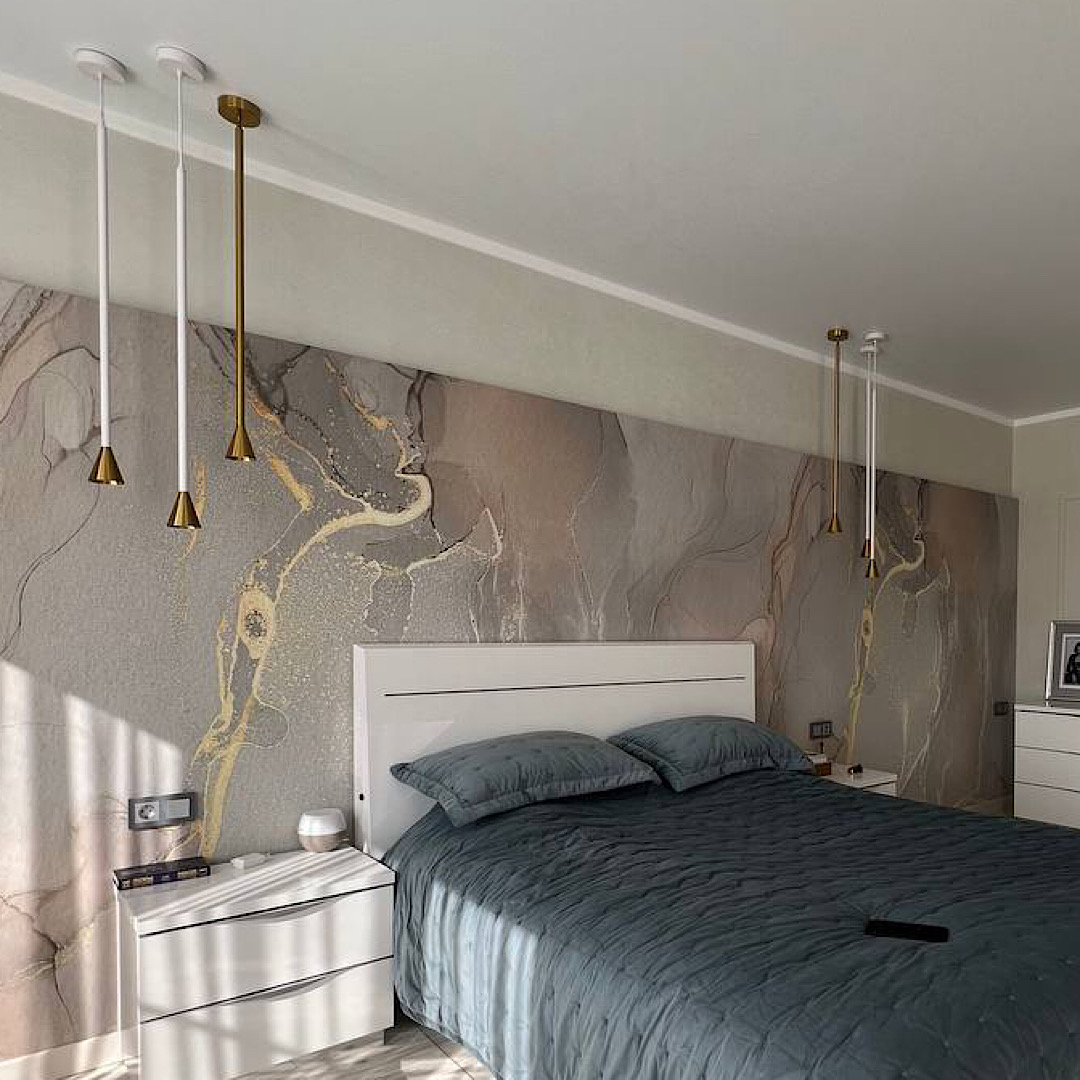 Подвесной светильник 8*180 см, GU10, 1-2 м2 Odeon Light Pipa 3884/1G, золото