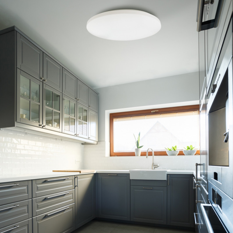 Светильник *33*5,5 см, LED *  40W, 3000К-6000К Mantra Zero Smart 5948, белый