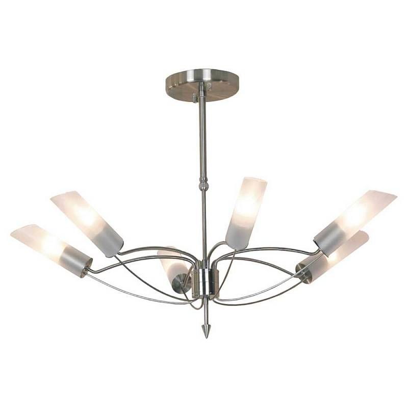 Люстра 84 см Lussole LANO GRLSA-2813-06 никель