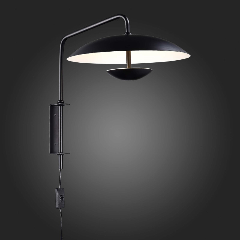 Бра 35 см, 8W, 3000K ST LUCE ARMONICO SL6502.401.01 Черный