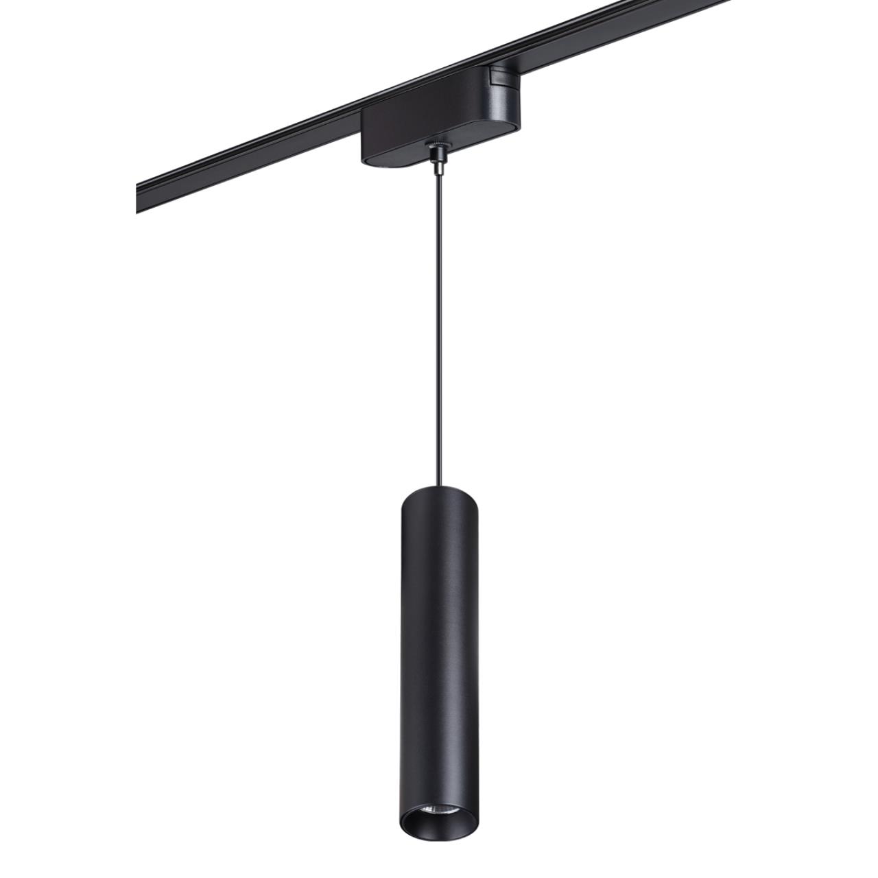 Трековый светильник 11,5*5*100 см, LED*1*9W, 4000 К, Novotech 359102 Smal Shino, черный