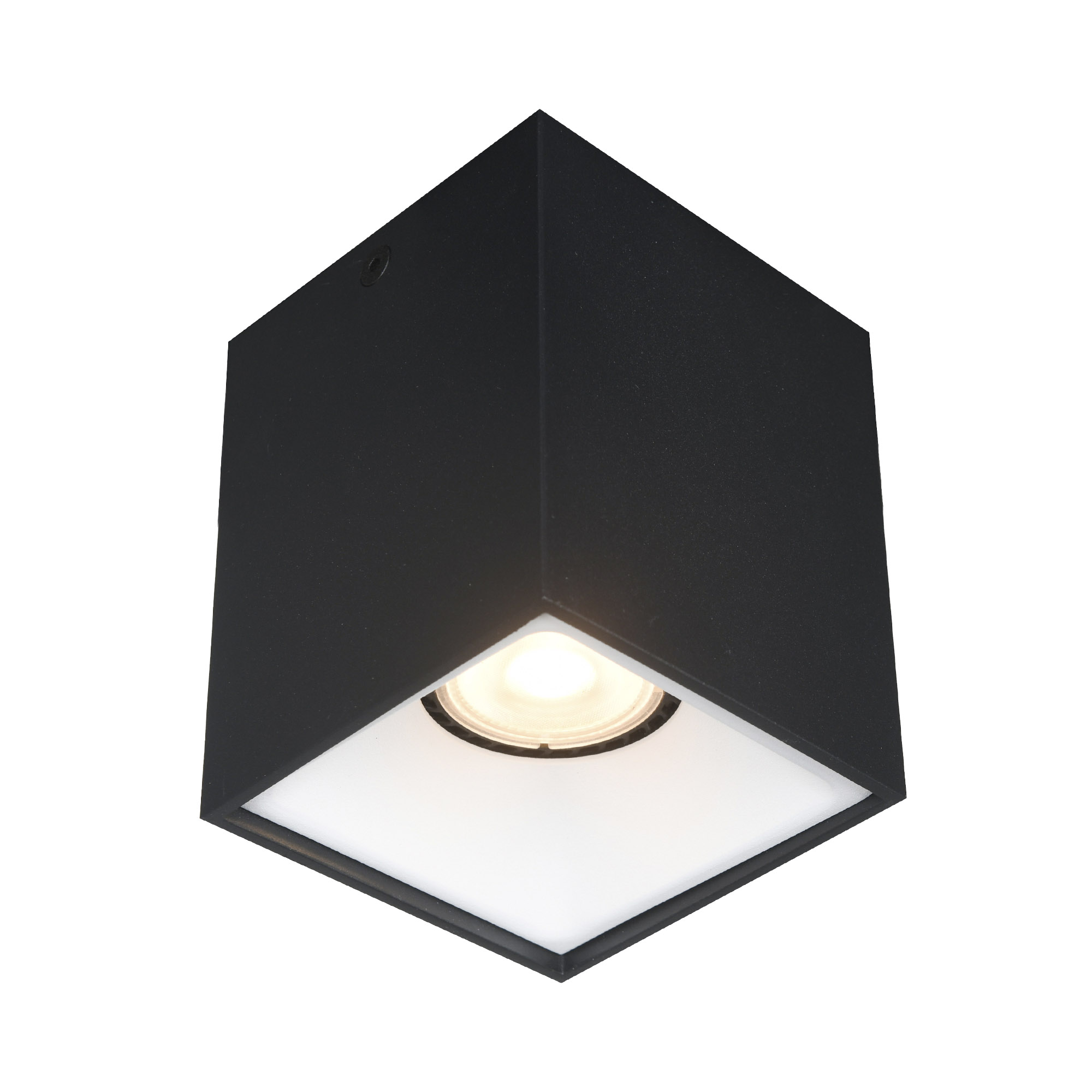 Светильник накладной 8*8*10- см, 1*GU10, 50W, ST Luce  ST168.452.01, черный