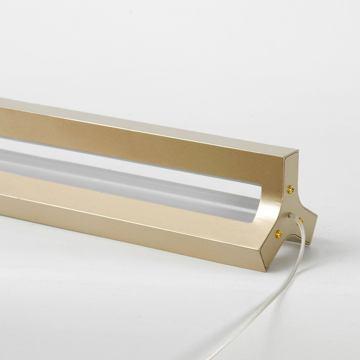 Подвесной светильник 8*125 см, 1*LED*36W 4000K Lussole Clinch LSP-7264 матовое золото