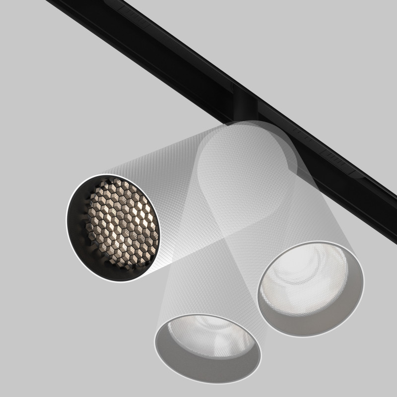 Светильник на шине 5,2*5,2*12,5 см, LED, 12W, 4000К, Maytoni Technical Artisan TR097-2-12W4K-M-BW черный