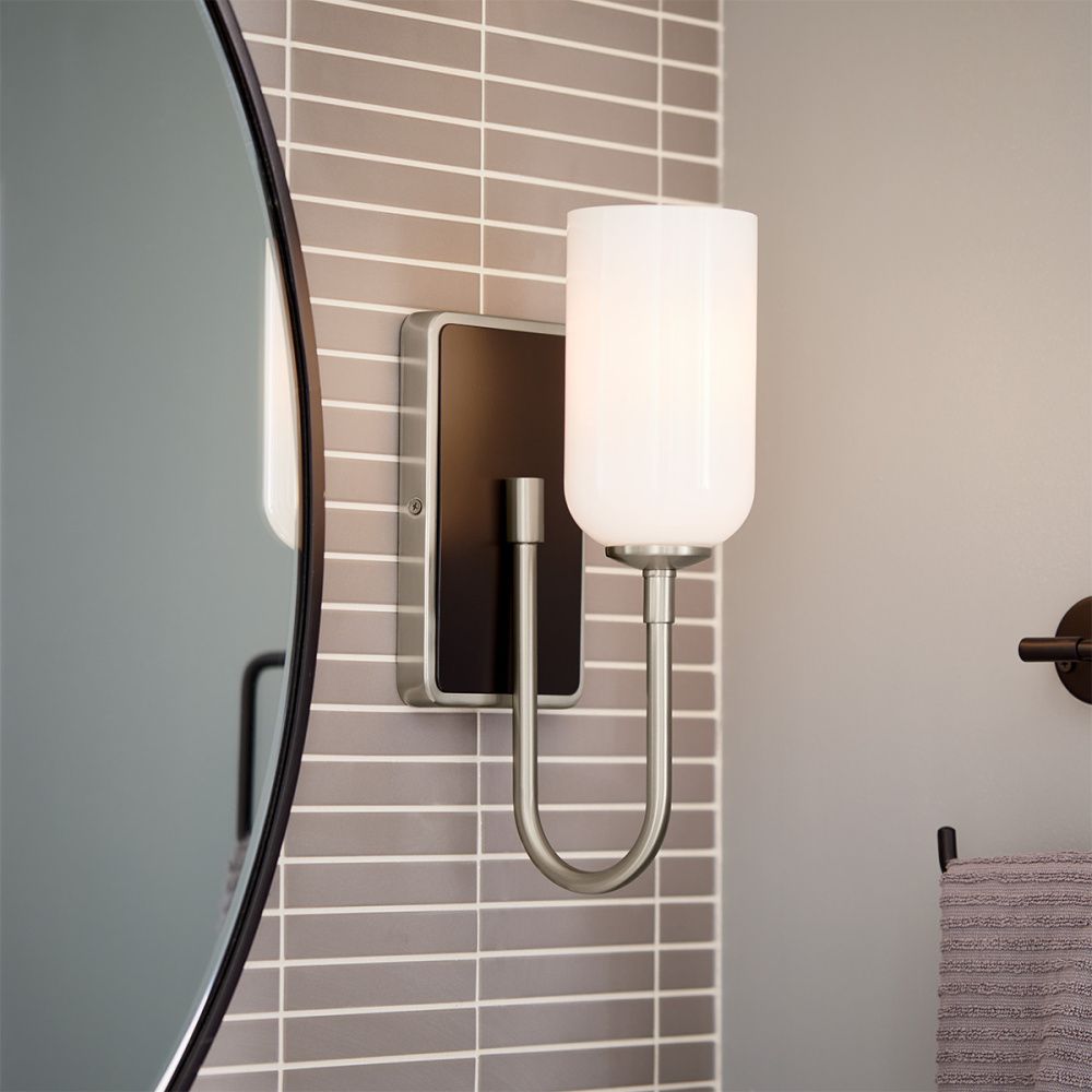 Бра для ванных комнат Kichler, Арт. KL-SOLIA-1W-BNB