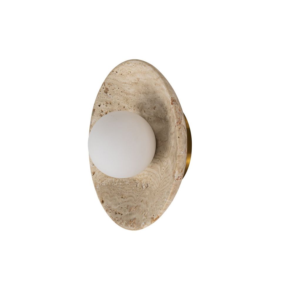 Бра *25*25-25 см, 1*G9*25W, F-Promo Action 4753-1W, латунь