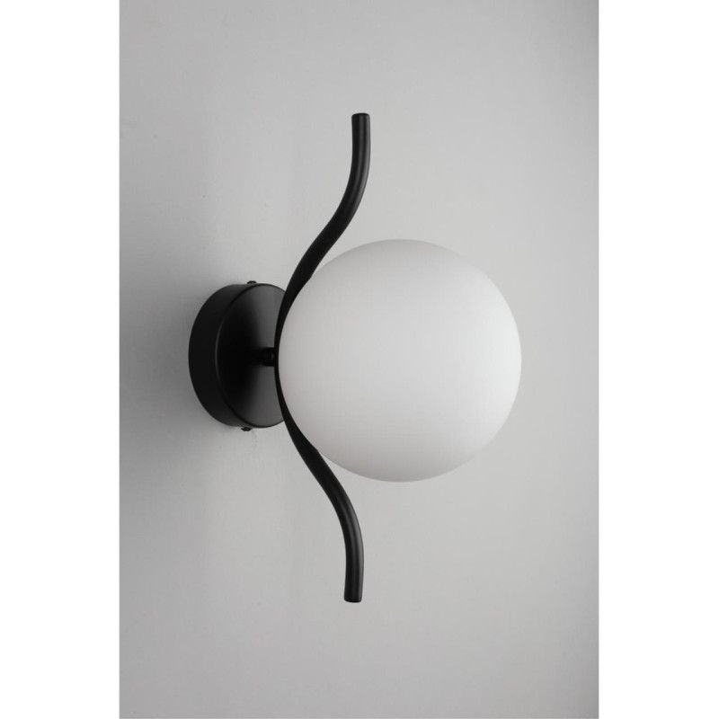 Бра 21*15*30 см, G9 Aployt Jagna APL.312.01.01, черный