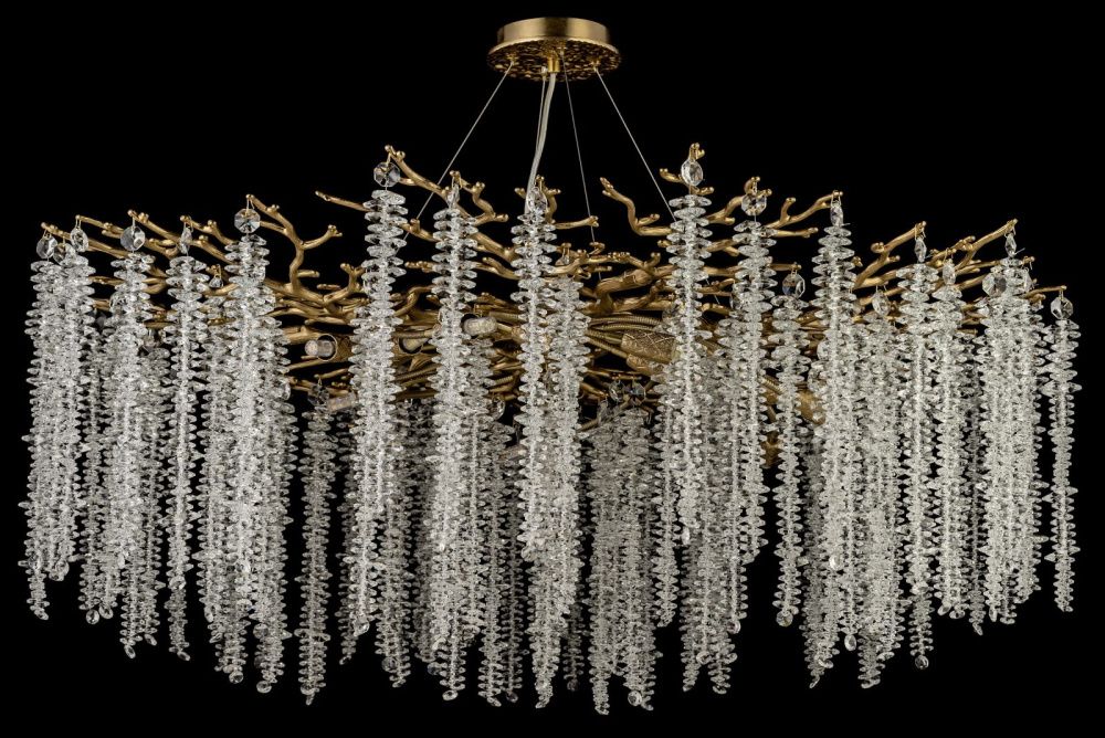 Люстра подвесная *100* см, 14*G9*40W, Dio D`arte Tavenna Antigue Tavenna H 1.5.100.100 A, Антик