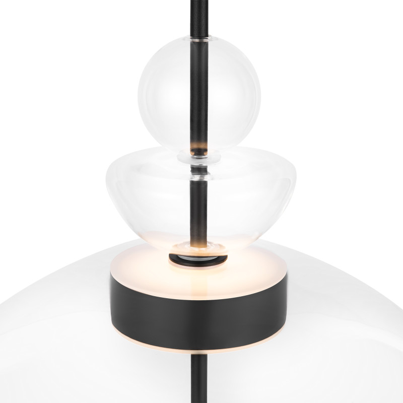Подвесной светильник  40*67,9 см, LED 1 12W, 3000К, Черный Maytoni Bangkok MOD185PL-L6B3K3