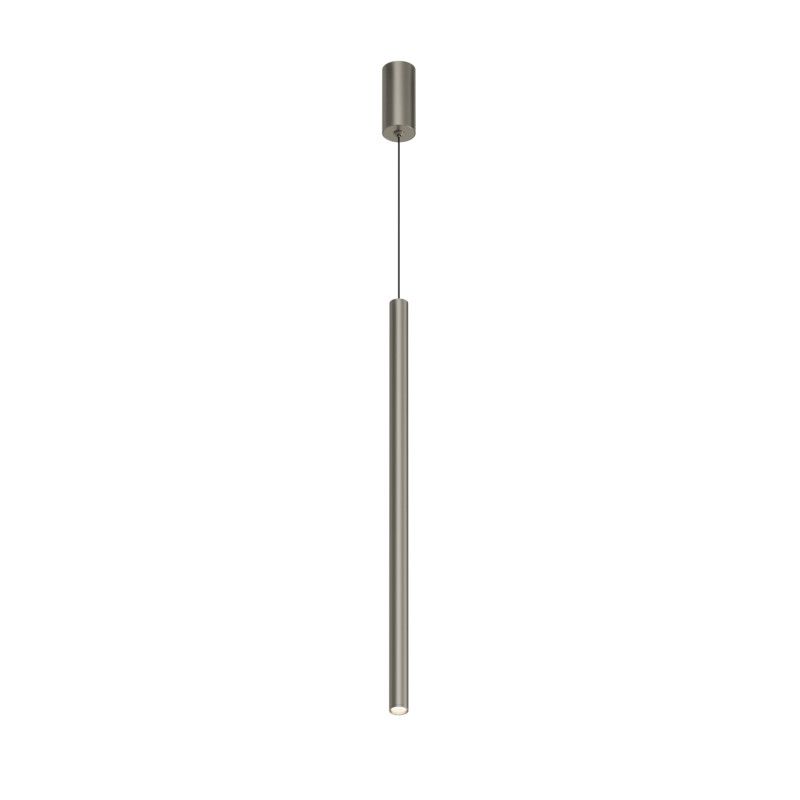 Подвесной светильник 60*2,5*70 см, 1*LED*6W, 4000K, Denkirs ШАЙН ГЛИНГОР | SHINE GLINGOR DK4306-DN, темный никель