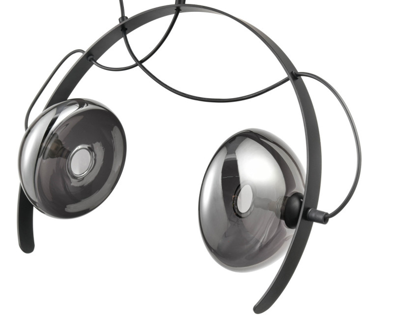 Подвесной светильник 19*40*162 см, 2*G9 черный Vele Luce Musicista VL5462P12