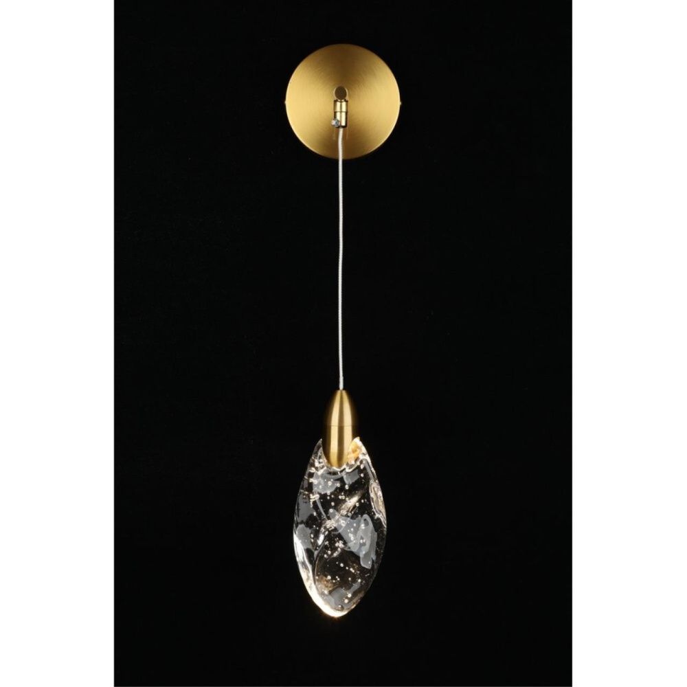 Светильник настенный 44 см, 3W, 3500K, Aployt Julietta APL.083.01.03, латунь