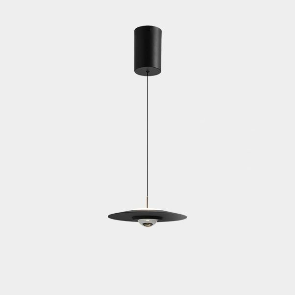 Подвесной светильник Orbit Black 22*22*8 см, 1*LED*7W, ImperiumLoft orbit01, Чёрный