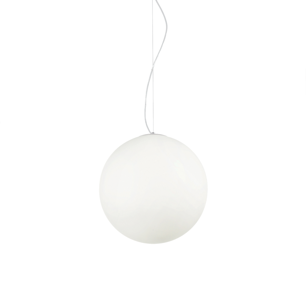 Светильник подвесной ideal lux Mapa bianco SP1 D40 E27 032139.  см