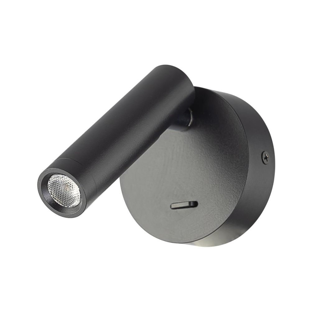 Светильник 11 см, 3W, 3000K, Citilux DEKART CL704101, черный