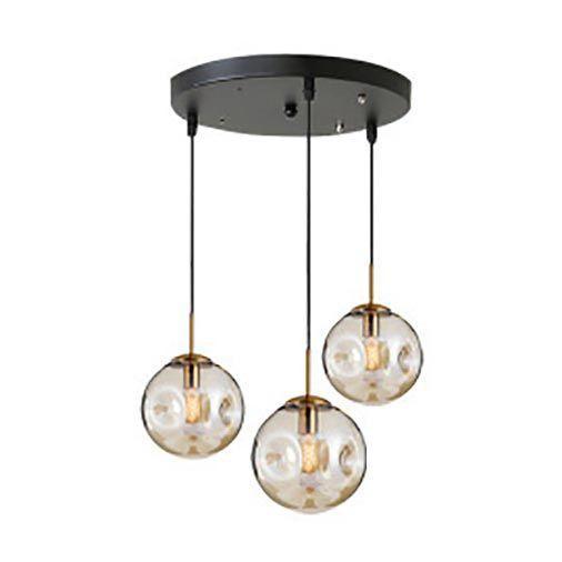 Подвесная люстра 20*100 см, E27 180 W, Moderli Samitra V2101-P Черный