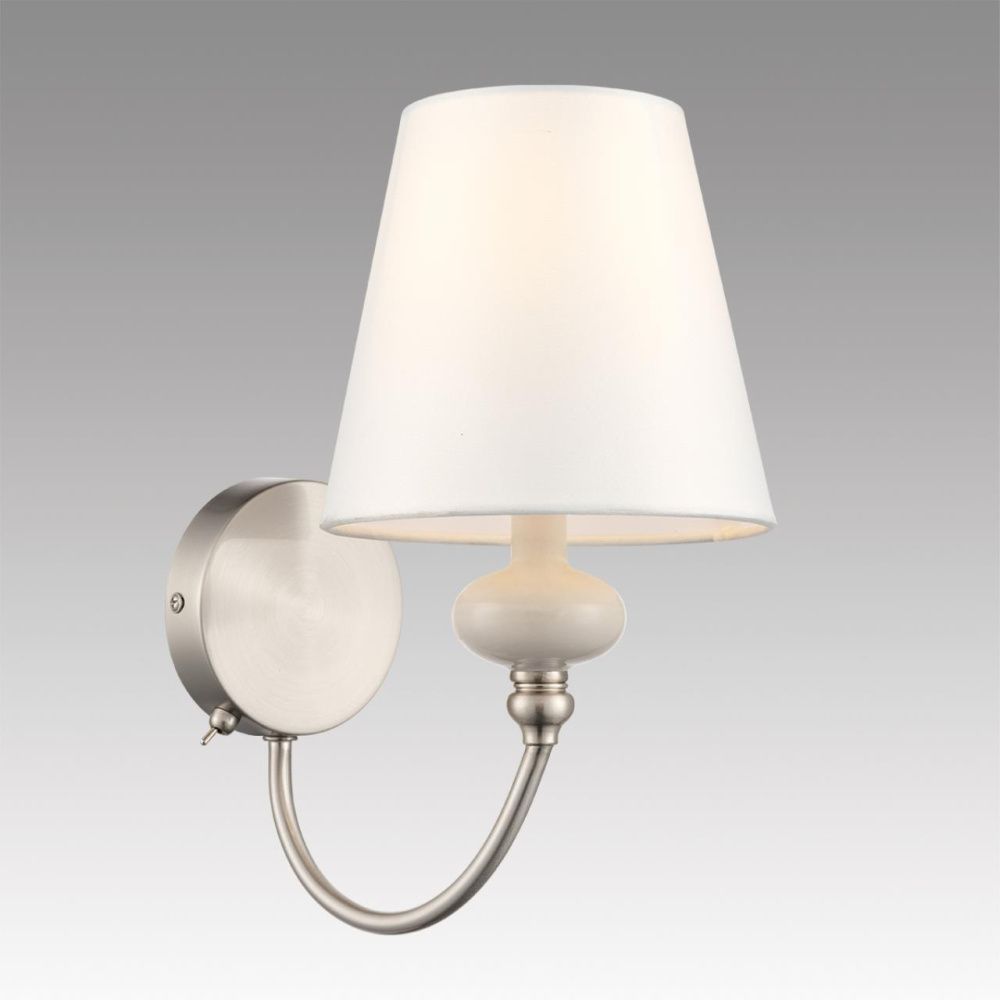 Бра *16*29-29 см, 1*E14*40W, Lumion Kentuki LUM8283/1W, стальной; серебристый