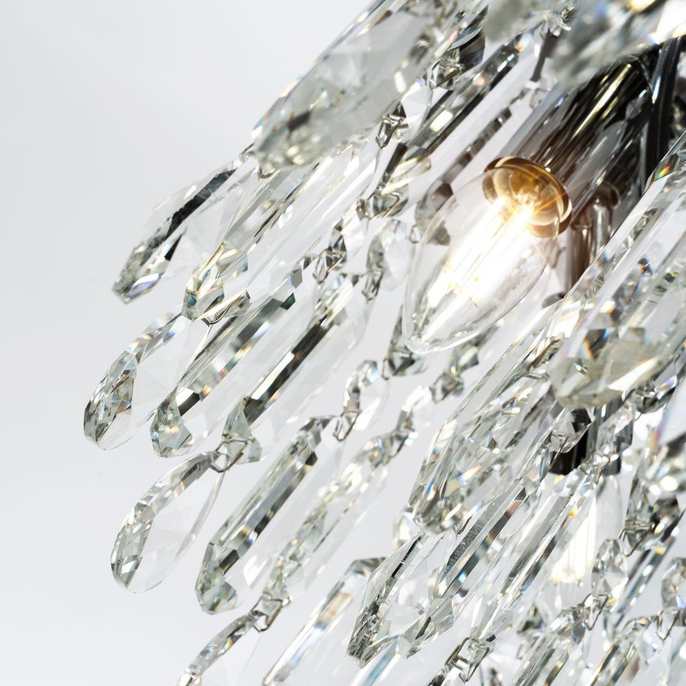 Подвесная люстра 50 см MODELUX ML.837.10 CR хром