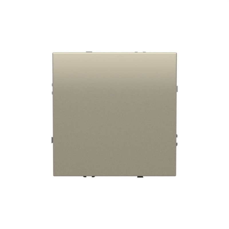 Выключатель встраиваемый Voltum S70 одноклавишный 10А, кашемир пластик Soft touch VLS010103