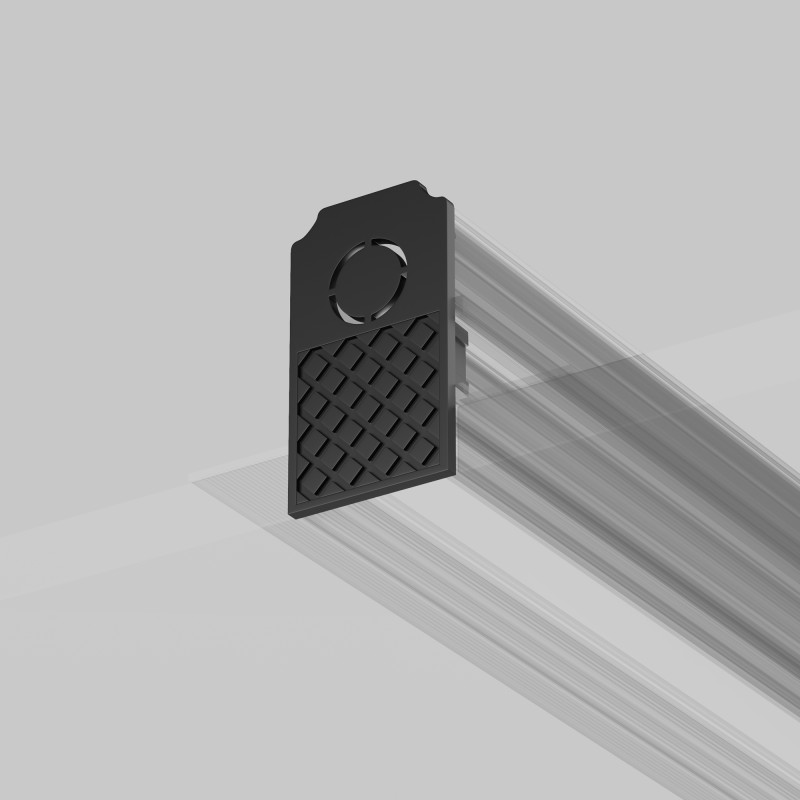 Заглушка Maytoni Technical Magnetic track system Exility TRA034EC-42B черный