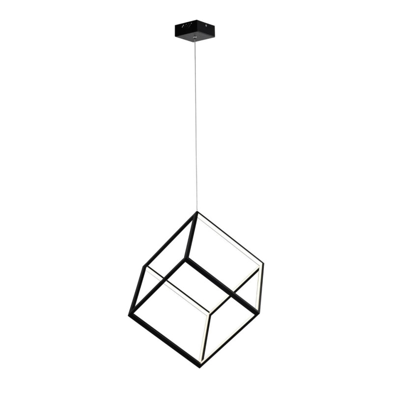 Подвесной LED светильник Citilux Куб CL719301 Черный, 40W*4000K