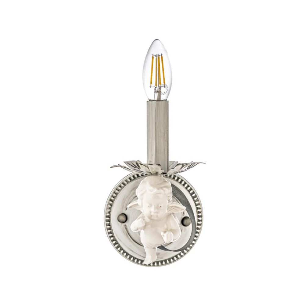 Бра *27*22 см, 1*E14*40W, Arti Lampadari Surano Surano E 2.1.1 S, Серый