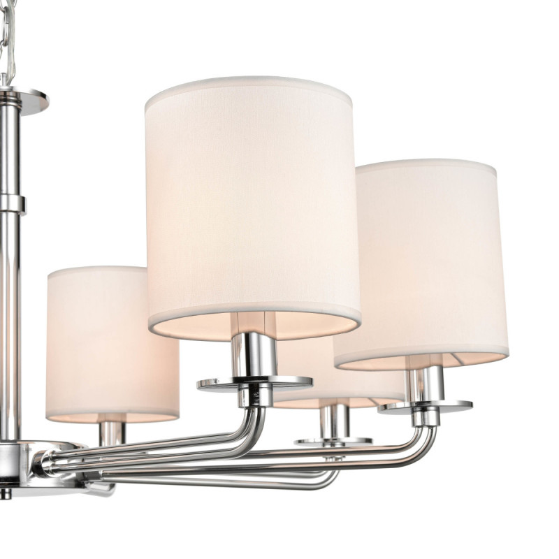 Подвесная люстра  80*100 см, 8*E14 хром Vele Luce Princess VL1753L08
