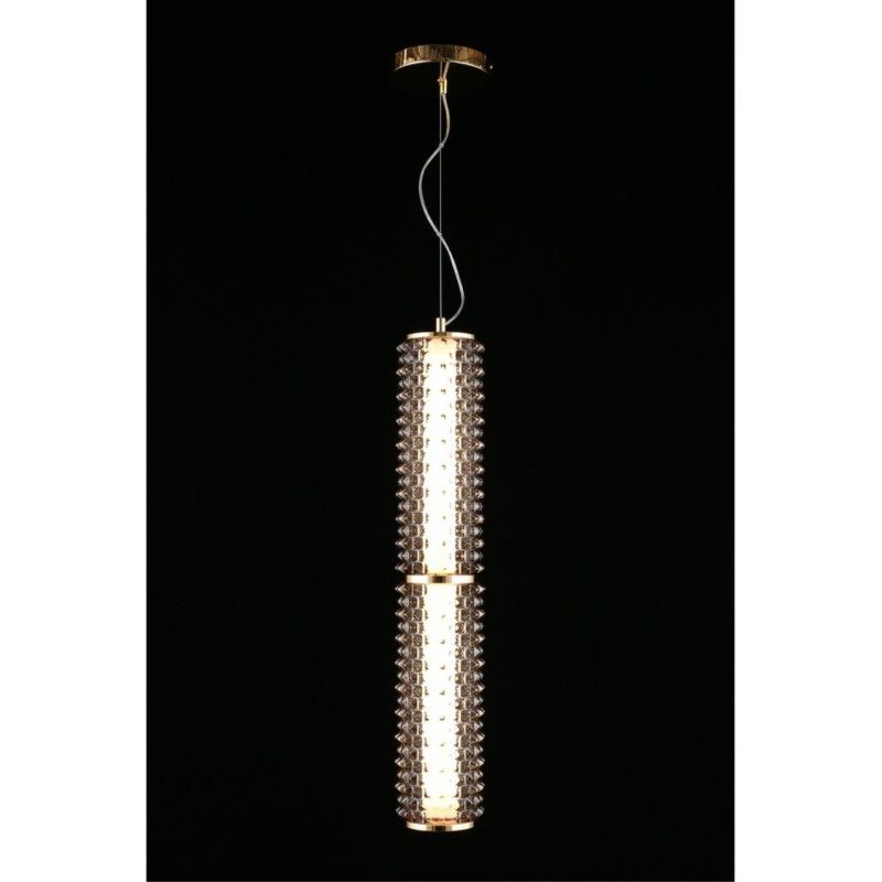 Подвесной светильник 15*105-210 см, 1*LED, 29W, 3000K, Aployt Ozann APL.331.16.29, золотой
