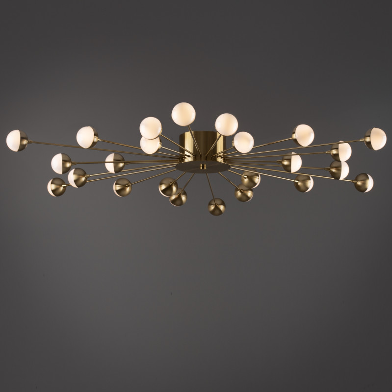 Светильник 117 см, Freya Celebrity FR5242CL-24BS, латунь