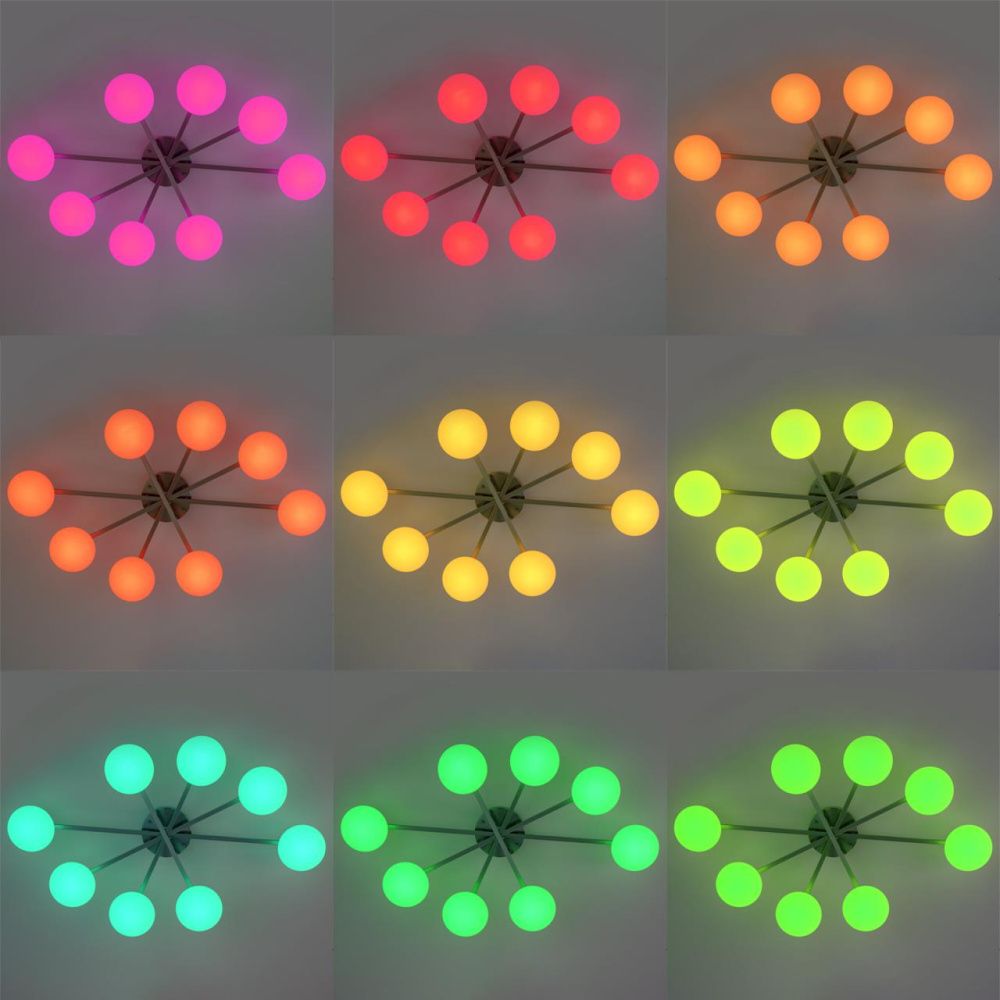 Светильник 110 см, 96W, 3000-5500K, Citilux ATMAN SMART CL226A181 LED RGB, матовый хром