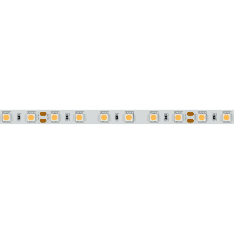 Лента RT 2-5000 24V Warm2700 2x (5060, 300 LED, LUX) (Arlight, 14.4 Вт/м, IP20) 008828(B). Цена указана за 5 метров. Продается кратно 5 метрам.